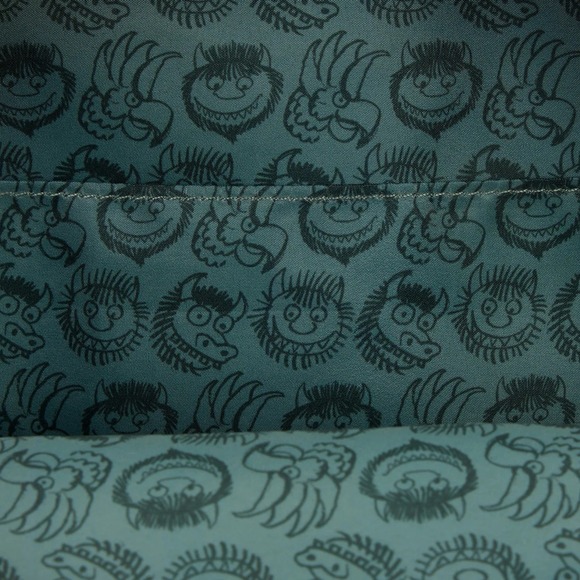 NWT Loungefly Max & The Wild Things Children's Classic Backpack - Picture 6 of 9